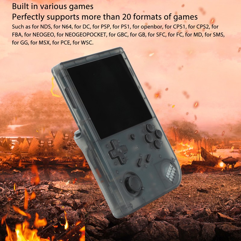 RG351V Handheld Game Console 3.5in Screen Various Games High Resoultion