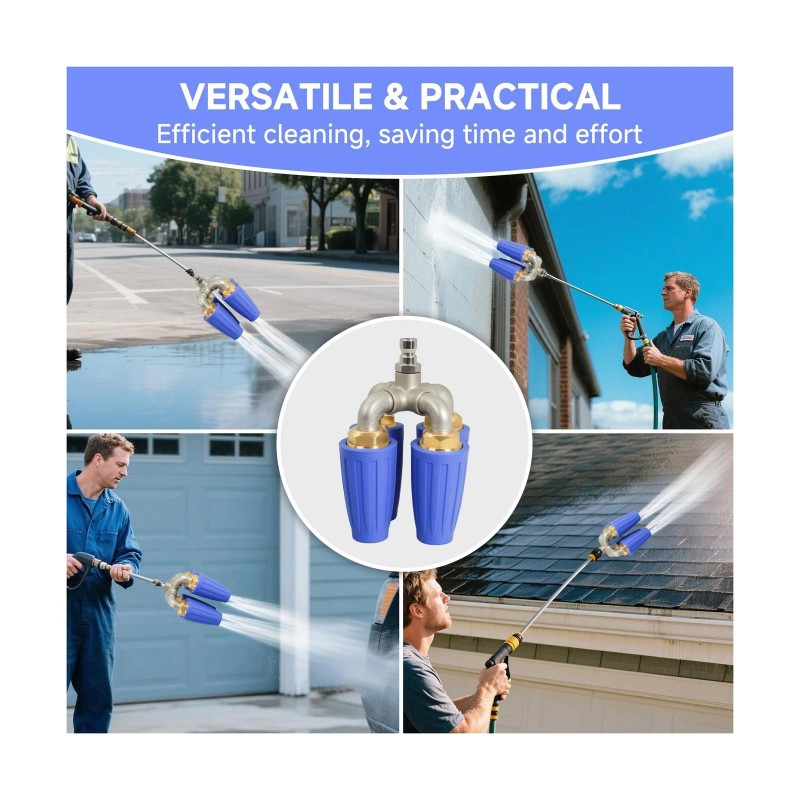 Jeogejin 4-in-1 Turbo Nozzle Pressure Washer,Quadrup