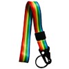 PAC Supplies Global Colourful Wrist Strap Lanyard With Keyring -