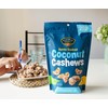 Platinum Kettle Cooked Coconut Cashews - Plant Based Protein, Fiber,