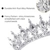DRESHOW Queen Crown for Women Rhinestone Crystal Tiara Princess Crowns