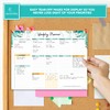 Decorably Weekly Planner Pad Landscape - 52 Easy Tear-Off Weekly