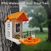 Bird Feeder with Camera with Solar Panel, Smart Bird Feeder
