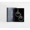 SOFIA MILANI - Women's Earrings 925 Silver Circle Triangle Earrings,