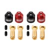 INJORA Heatsink Bullet Plug Connectors Grips with 5mm Bullets (4Pcs)