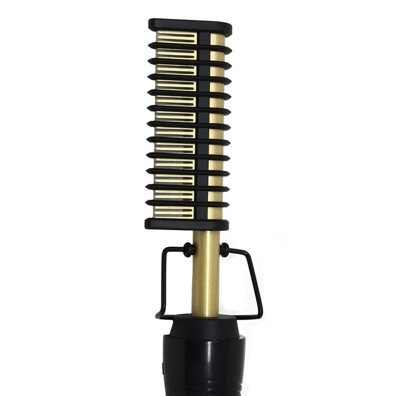H2PRO 450°F Styling Pressing Hot Comb 1 1/4 Inch Anti