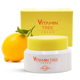 100% Certified Vegan Vitamin Tree Cream. Contains Vitamin C, Provitamin B5, vitamin E & B3. Effective Against Acne & Dark Spots and Sun Damage. Anti-Aging, Anti-Wrinkle Day and Night Cream with Natural Ingredients. 1,69 oz – Made in Korea (Face Cream)