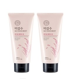 THE FACE SHOP Rice Water Bright Facial Cleansing Foam 300ml 2pcs / 더페이스샵 미감수 브라이트 페이셜 클렌징 폼 300ml 2개