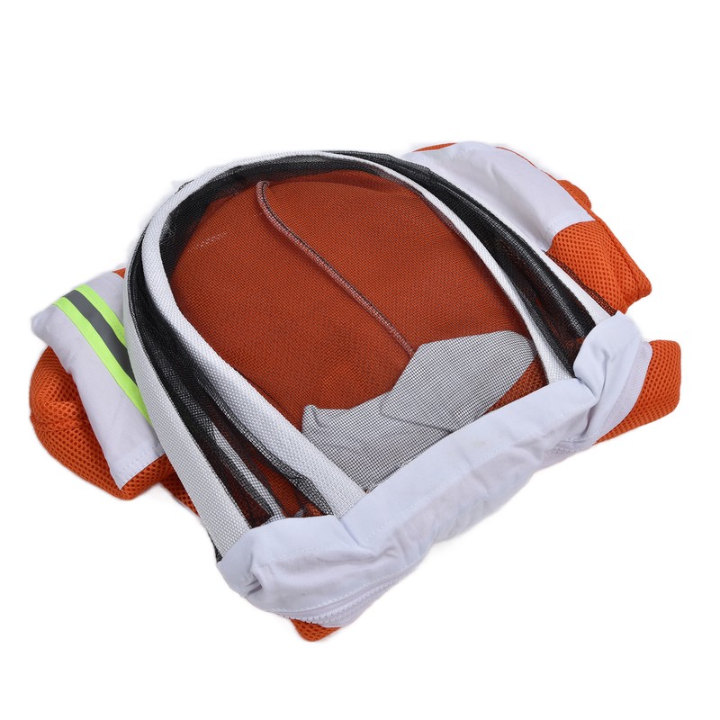 Beekeeping Suit Mesh Breathable Bee Proof Clothing One Piece Protective