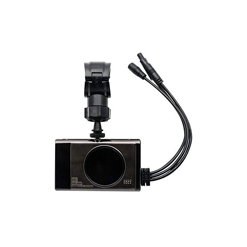 MASO Motorcycle Dash Cameras 3" 1080P HD Action Dual Camera