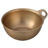 Hokuriku Aluminum Bowl, 3.9 inches (10 cm), Lightweight, Pure Citric