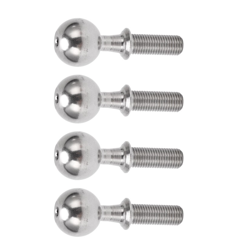 4Pcs Pivot Ball Stainless Steel Ball Head Screw for ARRMA