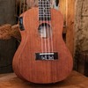 Sawtooth ST-UKE-MCE-KIT-2 Mahogany Concert Ukulele with Preamp, Quick Start Guide,