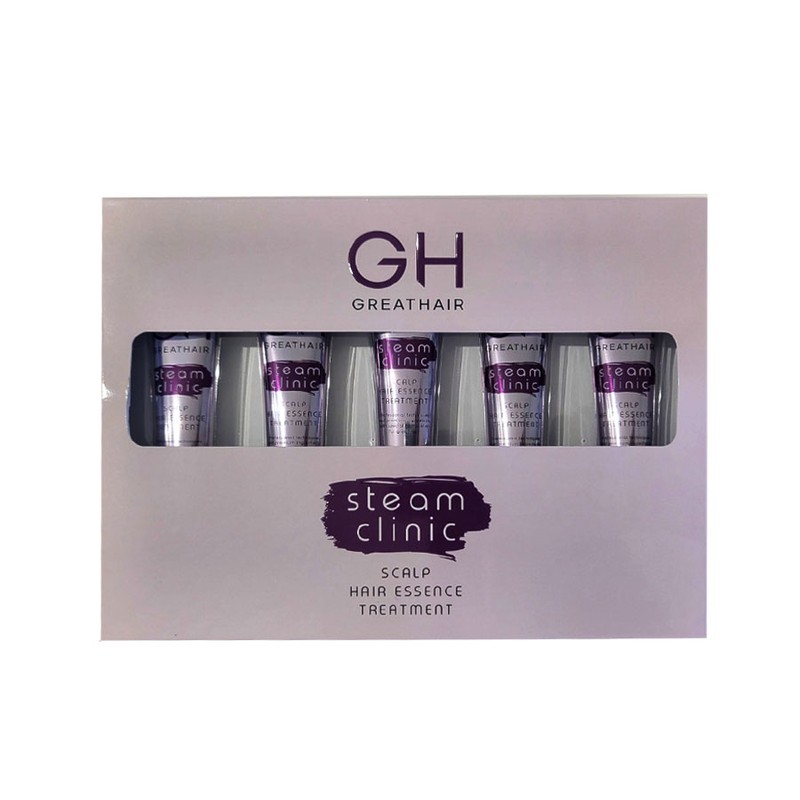 GH Great Hair Steam Clinic Scalp Hair Essence Treatment 15ml,