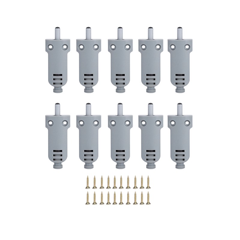 10Pcs Cabinet Door Buffer Heavy‑Duty Adjustable Damping Bumper Reinforced Silencer