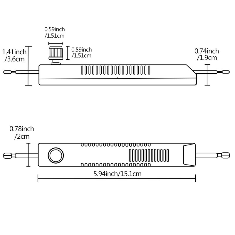 Floor Lamp LED Dimmer Switch Kit Zing Ear ZE-02A 500W