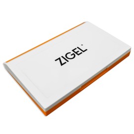 ZIGEL Large Stamp Pad - 4-1/4" by 7-1/4" - Premium Quality Felt Pad (Light Blue)