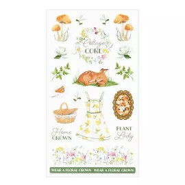 Recollections Cottage Garden Floral Spring Stickers Planner Supply Papercraft Crafts Flowers
