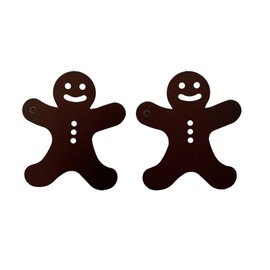 Gingerbread Man Paper Gift Tags (50 Pcs) - Great for Holidays, Party Favors, Gift Box, Baking Deco, Baby Shower, Wedding, Hanging Gift Labels