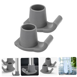 KOMBIUDA 2pcs Walker Sliders Glides Professional Sled Foot Mat for Walker Nonstick Crutch Tips Replacement Skis Supplies