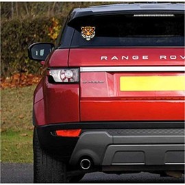 BORED? PARACORD! Tiger Head Decal/Sticker - Mordern Animal Art - 3.5 x 3.5 - for Car, Truck, Laptop