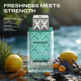 Swiss Arabian Shaghaf for Men – Bold Long-Lasting EDP Perfume | 75ml Spray