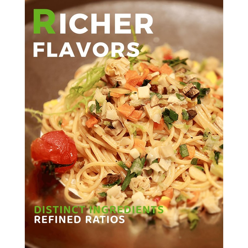 Dried Ramen Toppings Vegetable Mix 14oz, 12 Veggie Blend with