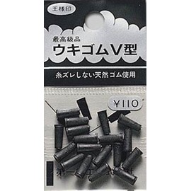 第一精工 ウキ止めゴム 110円 ロング 31004 ブラック