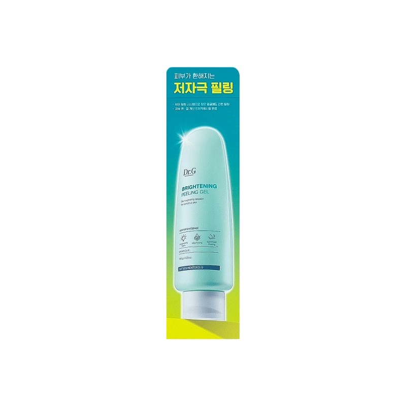 Dr.G Brightening Peeling Gel 120g x 2 Low-irritation facial exfoliator