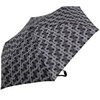 Doppler Pocket Umbrella Carbon Steel Slim Glow, black, geometric" or