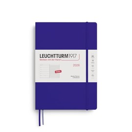 LEUCHTTURM1917 372649 Weekly Calendar & Notebook Composition (B5) 2026, Ink, English