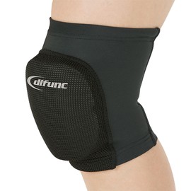 D&M #D-809JR Knee Brace with Tricot Pad, Juniors (Pack of 1), Black, M