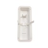Brickyard WHITE Fire Extinguisher Wall Mount Pocket Recessed Bracket Holder Hanger Boat RV