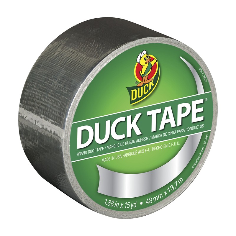 Duck Brand Metallic Duct Tape 283713, Single Roll, 1.88 Inches
