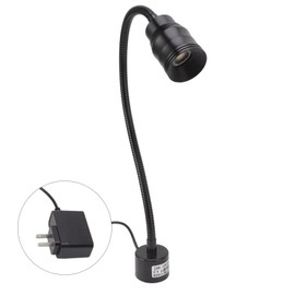 Machine Light LED Gooseneck Work Lamp 7W with Magnetic Base  110‑ for Reading