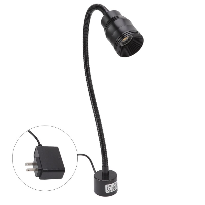 Machine Light LED Gooseneck Work Lamp 7W with Magnetic Base