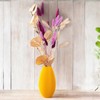 Artificial Flower Vase, Unbreakable 20 cm, Modern, Yellow Vase, Home
