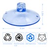 WishLotus 4pc Cat Window Perch - Suction Cup Bed Seat