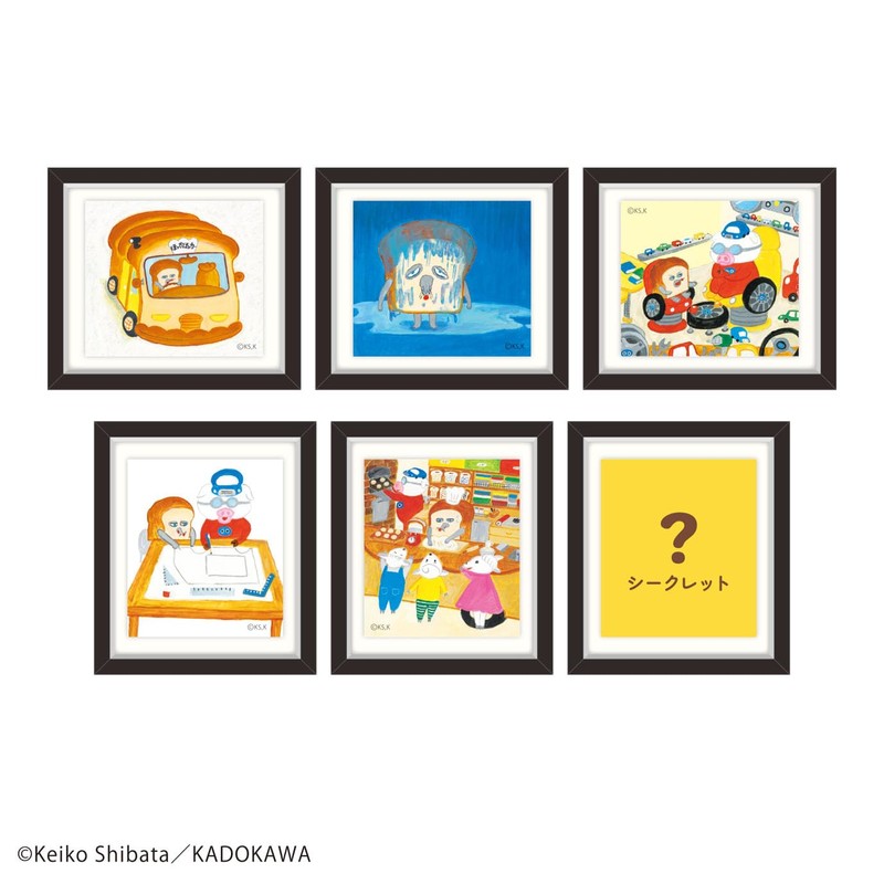Toshin Pack P1-GM011 Bread Lobby Frame Magnet Collection (Bread Lobby