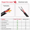20 Gauge Wire 4 Conductor,20 AWG Electrical Wire Stranded PVC