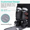 SEMSTY Ski Boot Bag, 55L Waterproof Snowboard & Ski Boots
