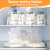 GSrenyu 60 Pcs Breast Milk Storage Bags 250ml Freezer Bags
