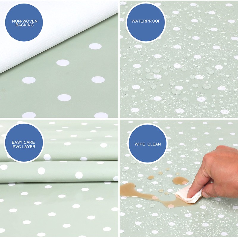 Home Direct Rectangular Oilcloth PVC Wipe Clean Tablecloth Table Cover