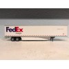 1:64 Trailer Skirts for 53' Aerodynamic Semi Side Skirts detail