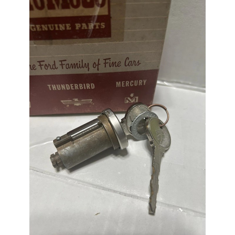 Ford TRUNK LOCK, FORD FALCON 1966-67-68-69-1970/FALCON-COMET SW 1966-70 W/LOGO KEYS