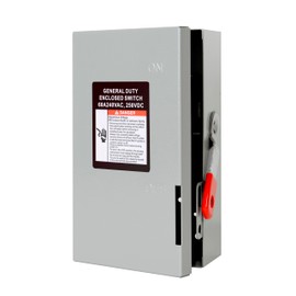 S7 2P 60A 240V General Duty Safety Switch Outdoor, Non-Fusible
