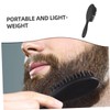 Outanaya 2pcs Men's Hair Beard Grooming Brush Soft Bristles for
