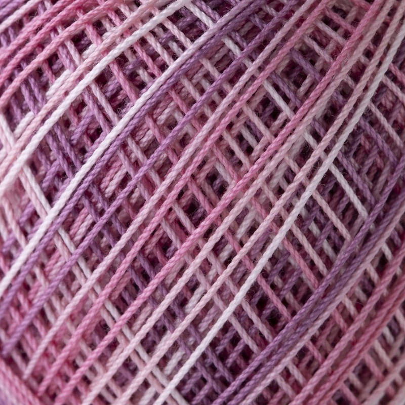 Olympus #40 Col.M15 Gold Sheet Mix Lace Thread Pink 0.3