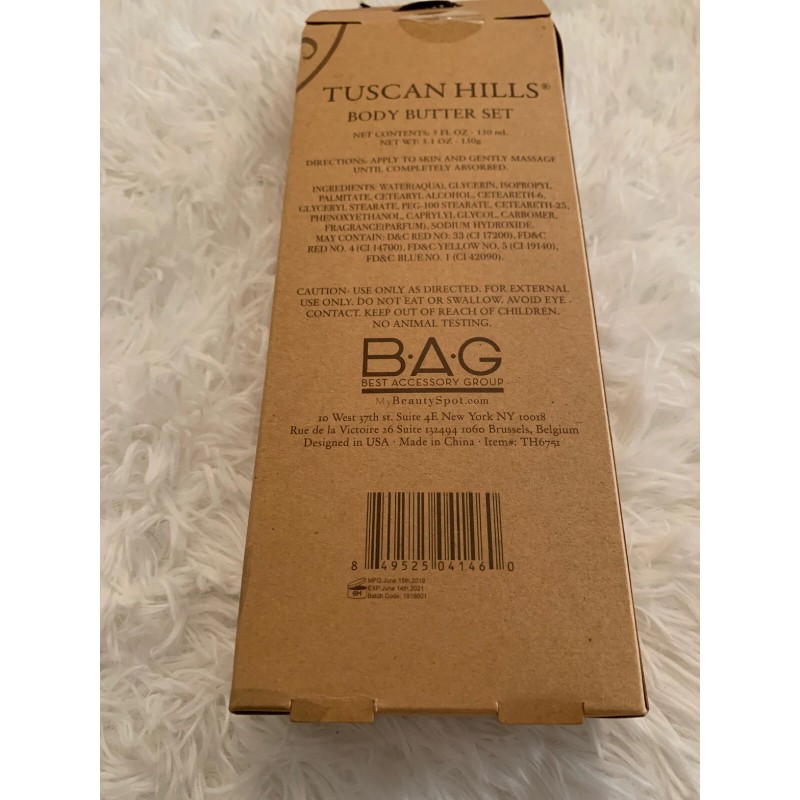 Tuscan Hills NIB Tuscon Hills Body Butter 3pk