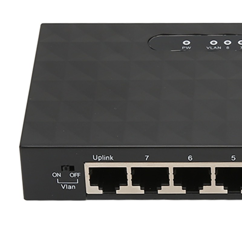 Network Switch Gigabit 1000Mps 8 Ports Self Adaptive Switch Ethernet